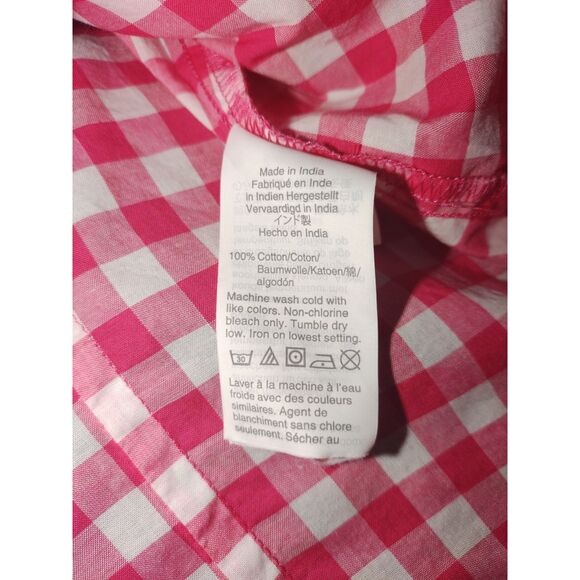 J. Crew Shirt Women's Small Sweet Fuschia Long Sleeve Westerncore Button Down - Picture 2 of 5